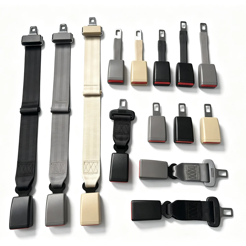 Universal Car Safety Belt 23cm Seat Belt Extension Plug Buckle Seatbelt Clip Adjustable Extender Child Universal Lengthening