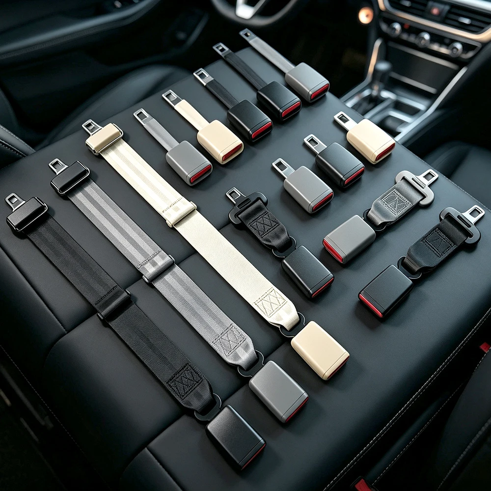 Universal Car Safety Belt 23cm Seat Belt Extension Plug Buckle Seatbelt Clip Adjustable Extender Child Universal Lengthening