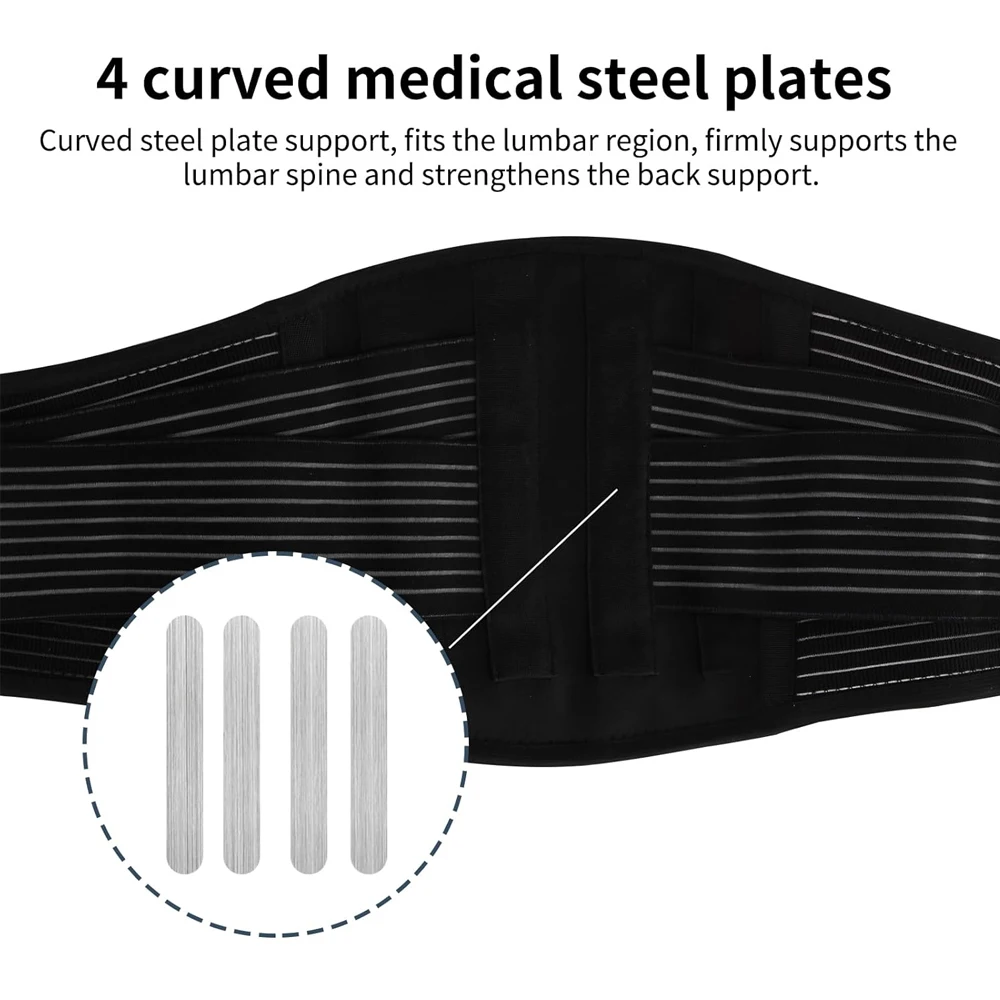 Self-heating/Lumbar/Pain/Relief/Magnet/Belt,Thermal/Magnetic/Therapy/Tourmaline/Lower/Back/Waist/Support/Belt//for/Pain/Relief
