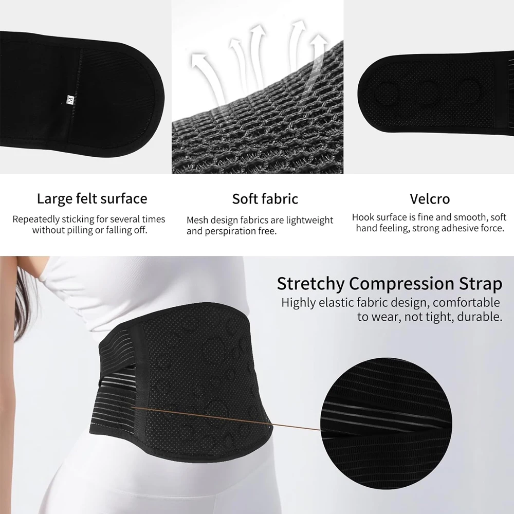 Self-heating/Lumbar/Pain/Relief/Magnet/Belt,Thermal/Magnetic/Therapy/Tourmaline/Lower/Back/Waist/Support/Belt//for/Pain/Relief