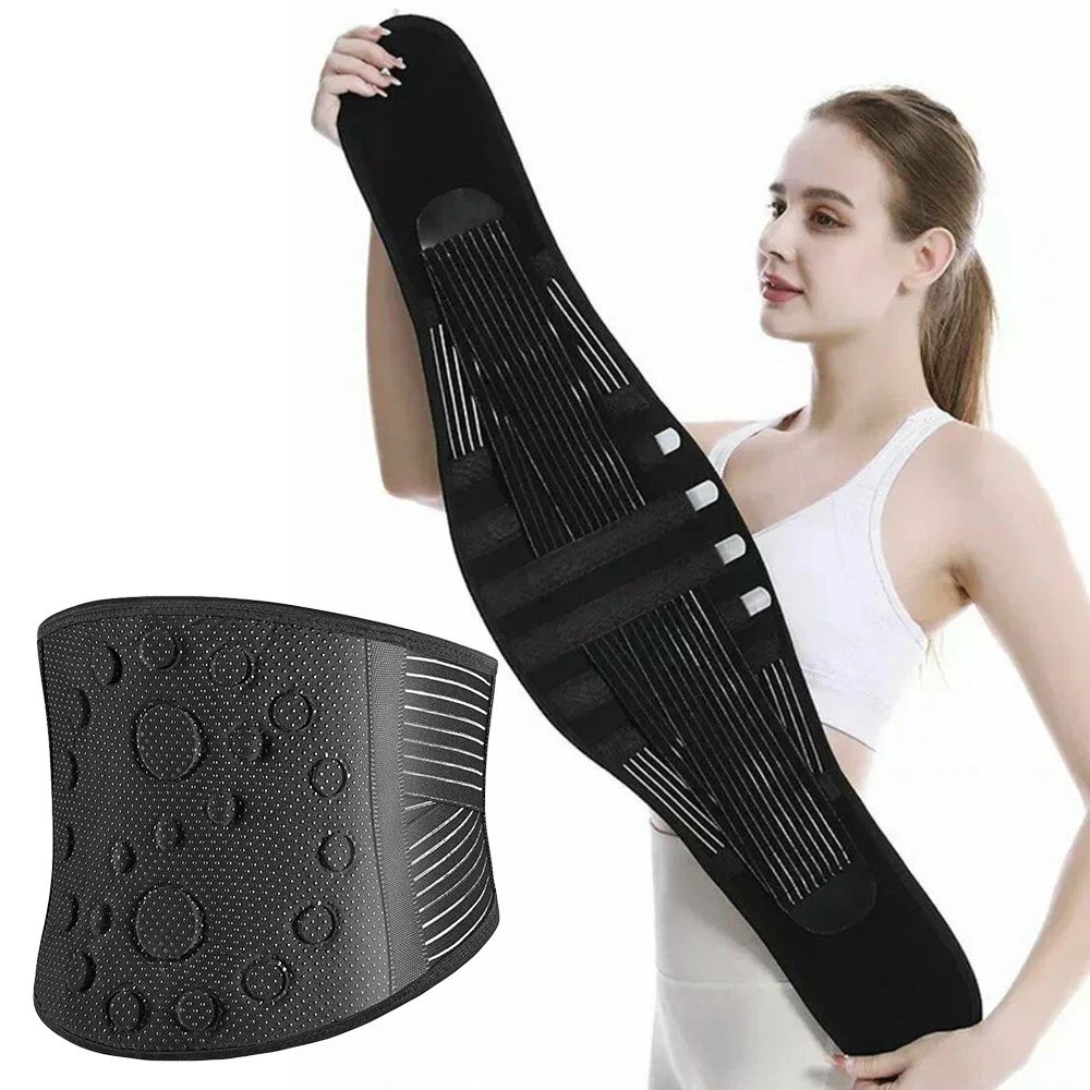 Self-heating/Lumbar/Pain/Relief/Magnet/Belt,Thermal/Magnetic/Therapy/Tourmaline/Lower/Back/Waist/Support/Belt//for/Pain/Relief