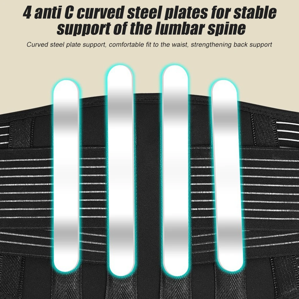 Self-heating/Lumbar/Pain/Relief/Magnet/Belt,Thermal/Magnetic/Therapy/Tourmaline/Lower/Back/Waist/Support/Belt//for/Pain/Relief