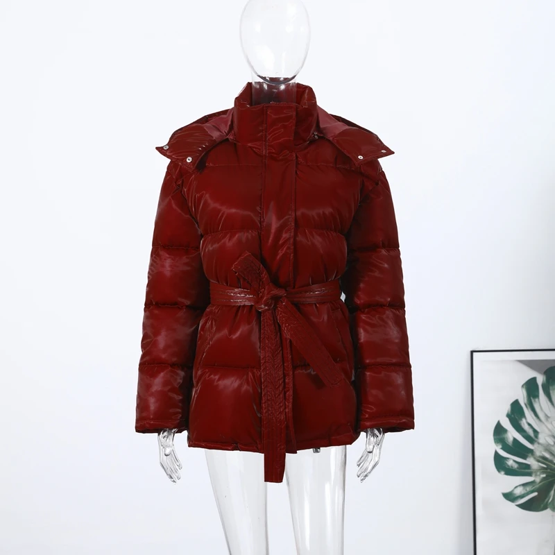 Casual Long Sleeve Thicken Zipper Female Coat 2025 Winter New Solid Women Padded Jacket Fashion Lady Warm Outerwear High Street