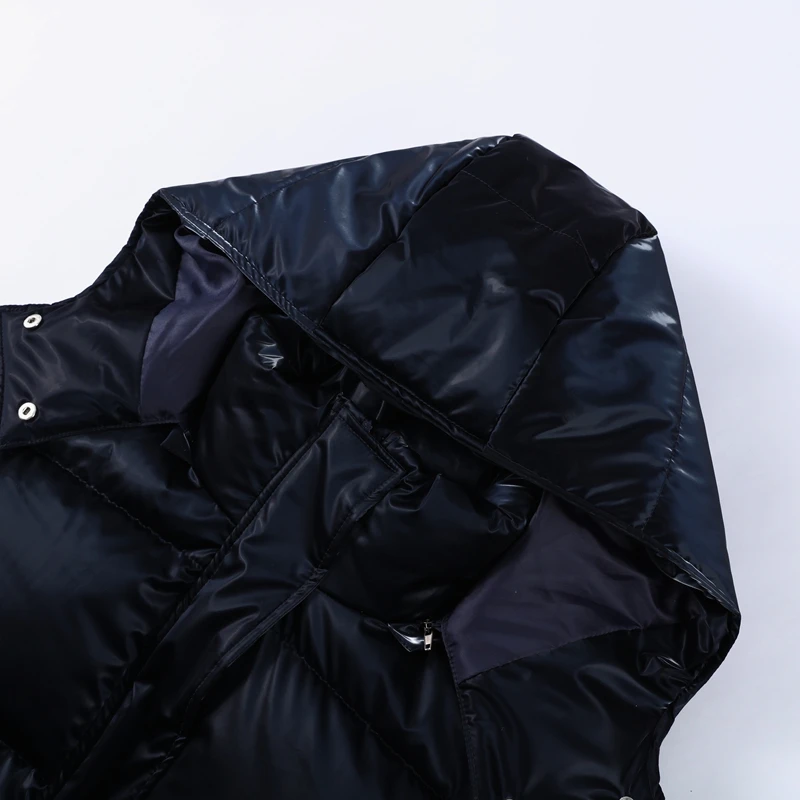 Casual Long Sleeve Thicken Zipper Female Coat 2025 Winter New Solid Women Padded Jacket Fashion Lady Warm Outerwear High Street