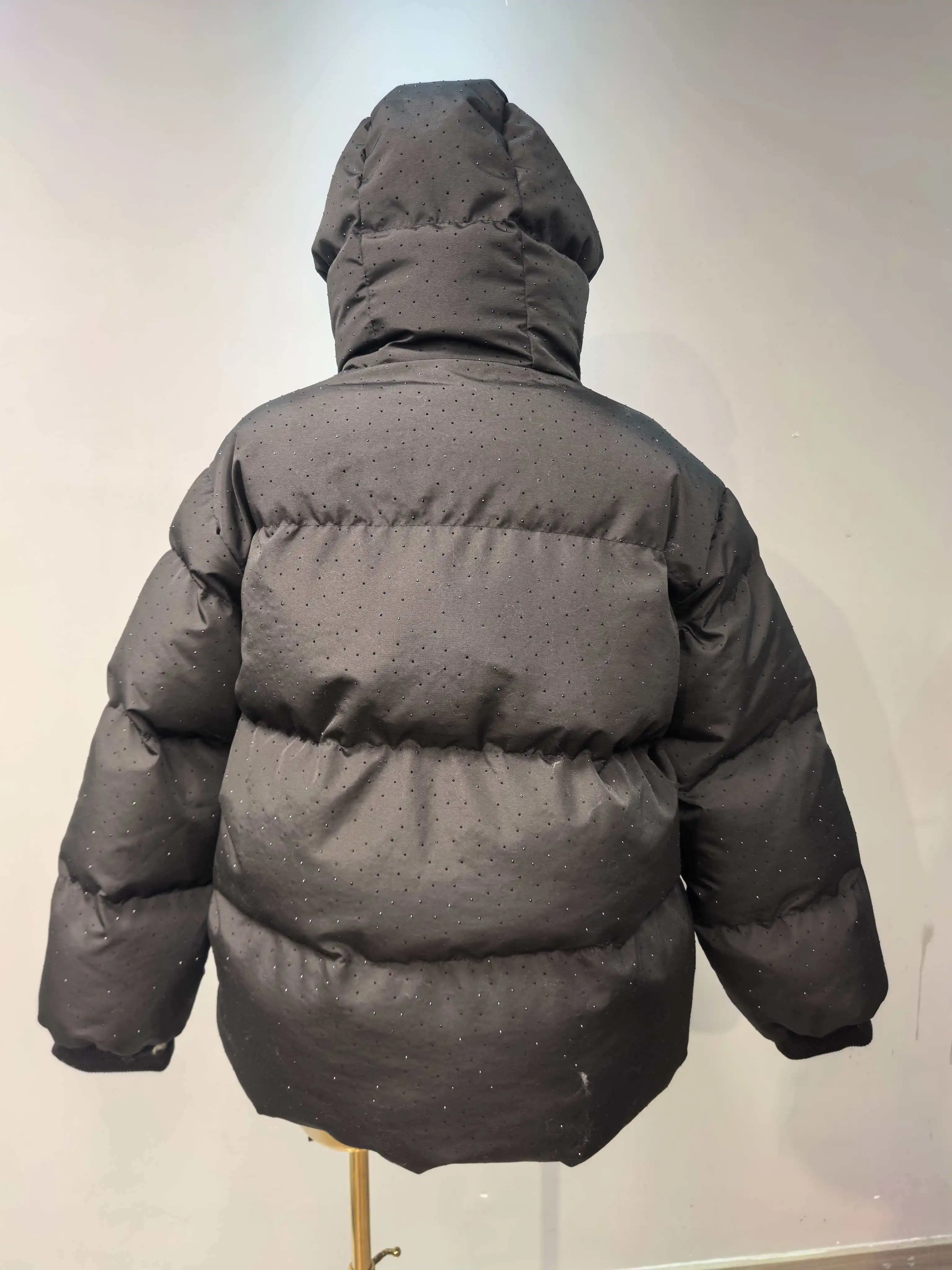 Y2K Women's Harajuku Winter Padded Jacket Thick Warm Coat Women's Vintage Zip Up Outerwear Casual Streetwear Fashion Parkas New