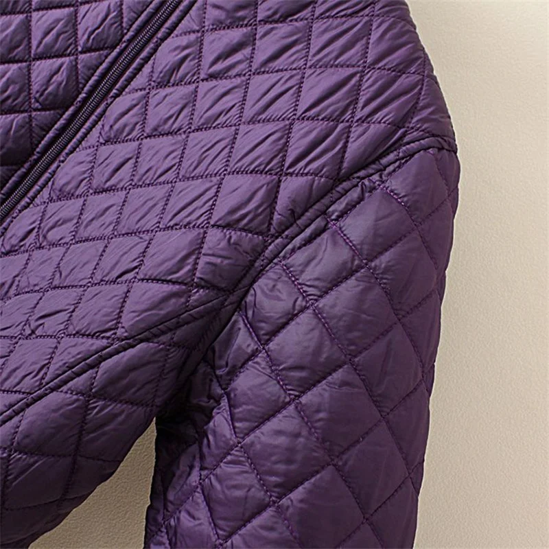 Mid Aged Elderly Mothers' Autumn New Plush Fleece Jackets, Women Winter Cotton Jackets Old Ladies' Grandmother's Cotton Jackets