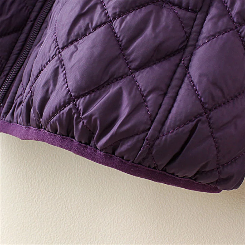 Mid Aged Elderly Mothers' Autumn New Plush Fleece Jackets, Women Winter Cotton Jackets Old Ladies' Grandmother's Cotton Jackets