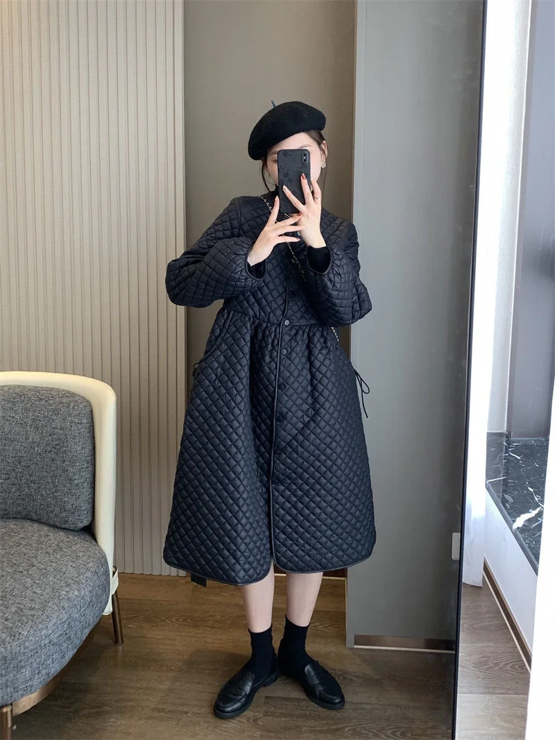 Winter Korean Skirt Design Long Parkas Coats Women Plus Size 4xl Loose Chaquetas Jackets Casual Warm Casaco Elegant Overcoats