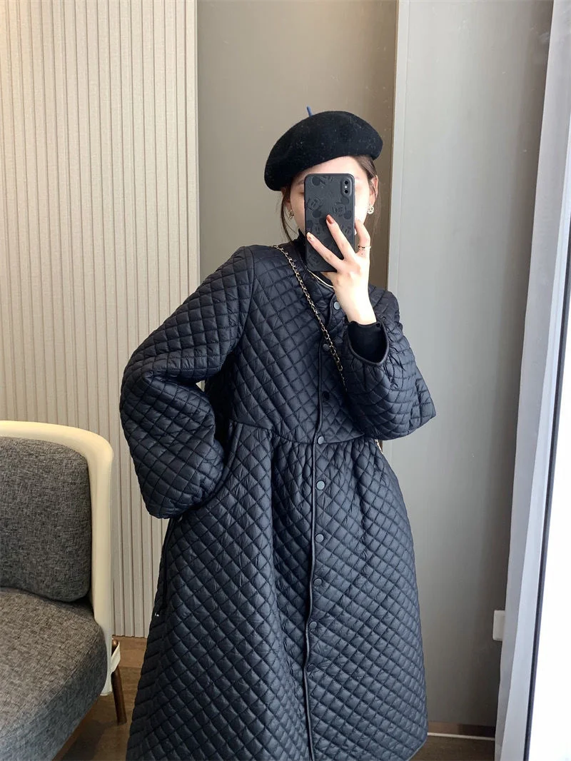 Winter Korean Skirt Design Long Parkas Coats Women Plus Size 4xl Loose Chaquetas Jackets Casual Warm Casaco Elegant Overcoats