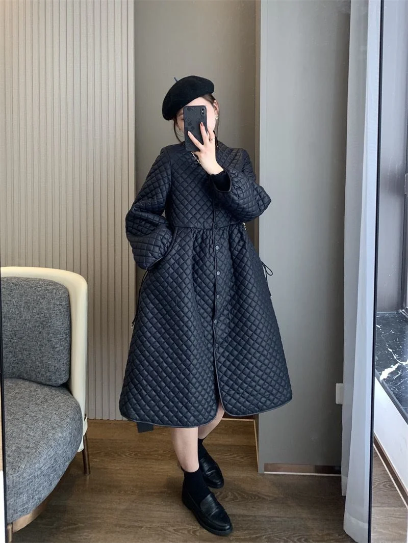 Winter Korean Skirt Design Long Parkas Coats Women Plus Size 4xl Loose Chaquetas Jackets Casual Warm Casaco Elegant Overcoats