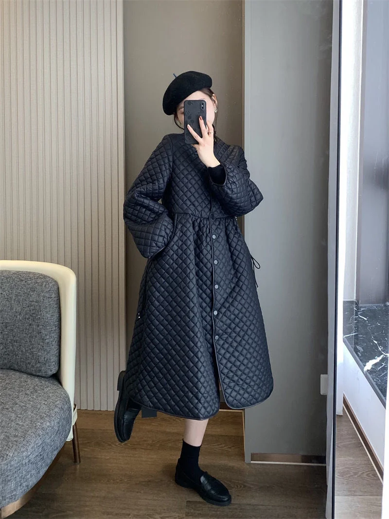 Winter Korean Skirt Design Long Parkas Coats Women Plus Size 4xl Loose Chaquetas Jackets Casual Warm Casaco Elegant Overcoats