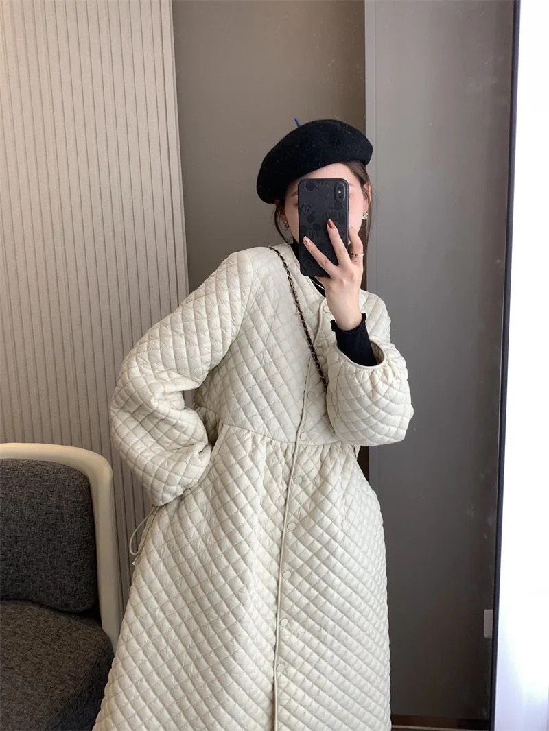Winter Korean Skirt Design Long Parkas Coats Women Plus Size 4xl Loose Chaquetas Jackets Casual Warm Casaco Elegant Overcoats