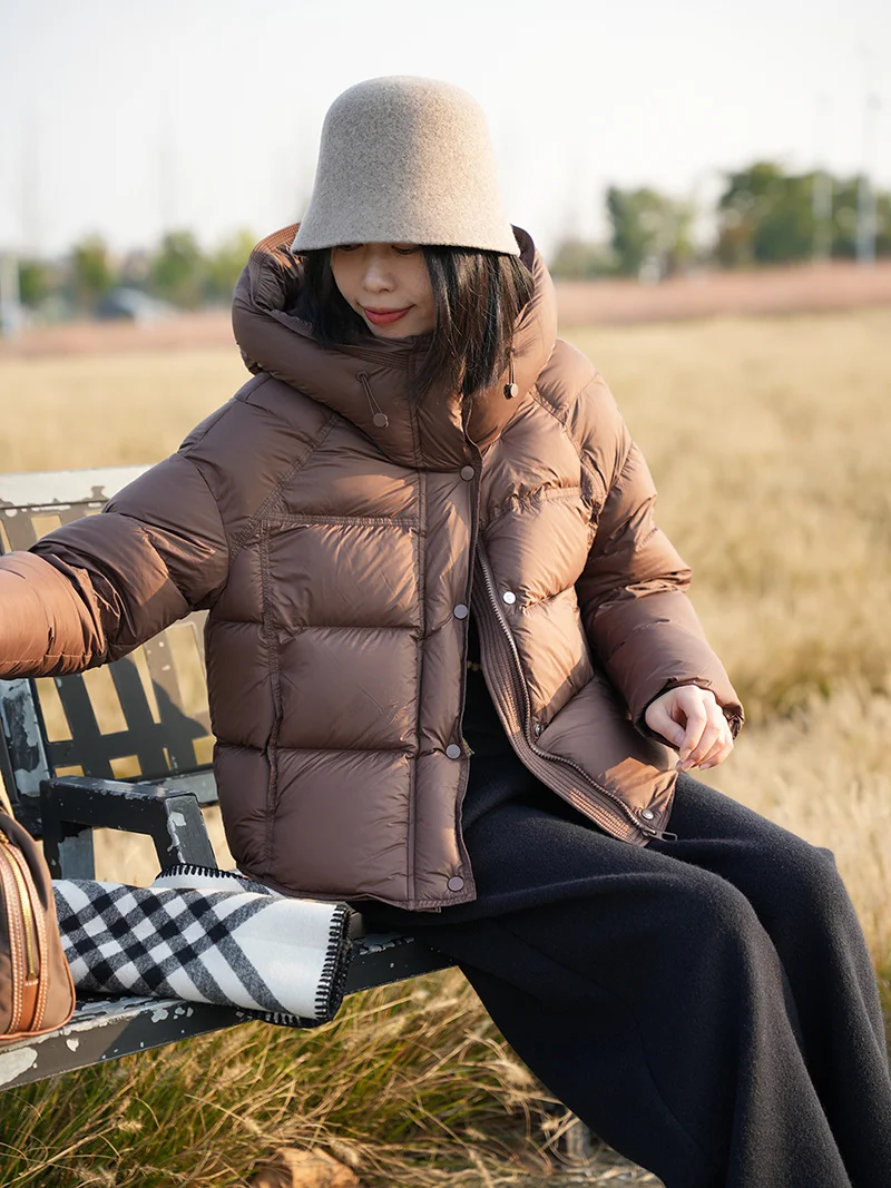 ZAROY Women Winter Jacket Thicken Warm Hooded Cotton Parkas Korea Solid Versatile Casual Short Coat Snow Outerwear куртка зимняя