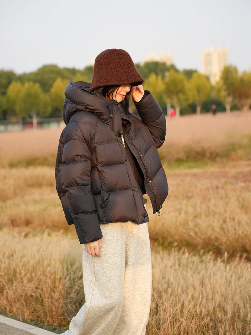 ZAROY Women Winter Jacket Thicken Warm Hooded Cotton Parkas Korea Solid Versatile Casual Short Coat Snow Outerwear куртка зимняя