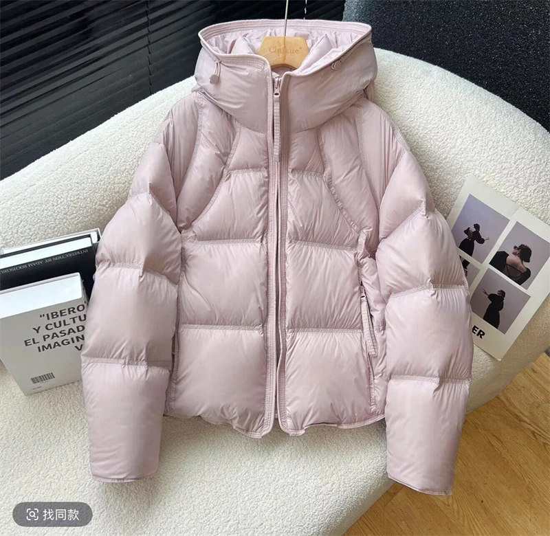 ZAROY Women Winter Jacket Thicken Warm Hooded Cotton Parkas Korea Solid Versatile Casual Short Coat Snow Outerwear куртка зимняя