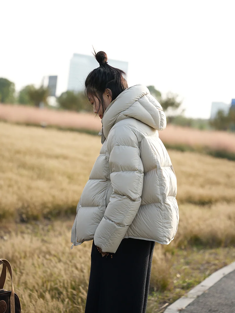 ZAROY Women Winter Jacket Thicken Warm Hooded Cotton Parkas Korea Solid Versatile Casual Short Coat Snow Outerwear куртка зимняя