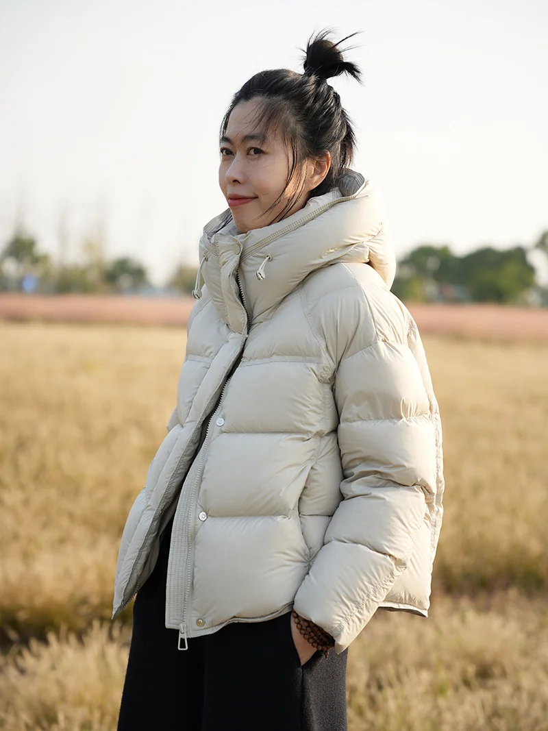 ZAROY Women Winter Jacket Thicken Warm Hooded Cotton Parkas Korea Solid Versatile Casual Short Coat Snow Outerwear куртка зимняя
