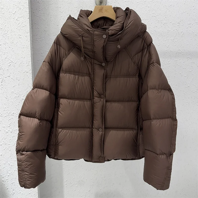 ZAROY Women Winter Jacket Thicken Warm Hooded Cotton Parkas Korea Solid Versatile Casual Short Coat Snow Outerwear куртка зимняя