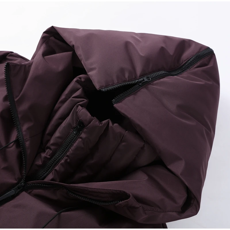 Ski Parkas Coat Jacket Women Zipper Belts Thicken 2025 Winter Skiing Cotton Lapel Snow Female Skiwear Outdoor Street Outwear Top