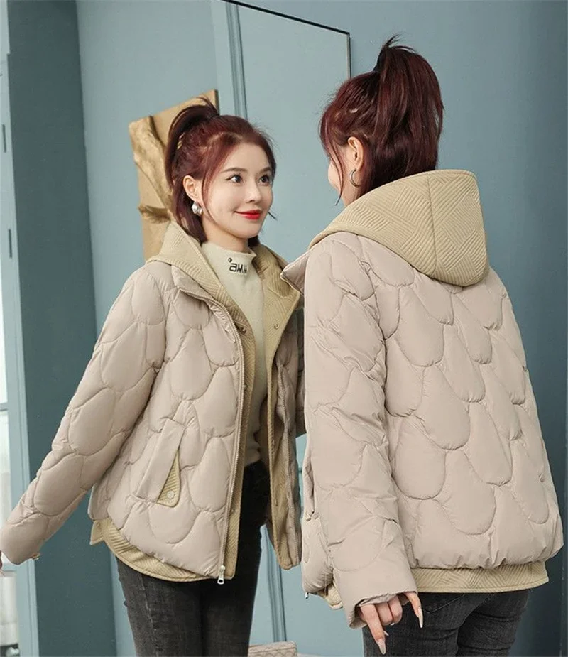 Winter Women Jacket Parkas Coat 2024 New Thick Warm Padded Coat Female Winter Outwear Loose Jacket Parkas Snow Wear Outwear
