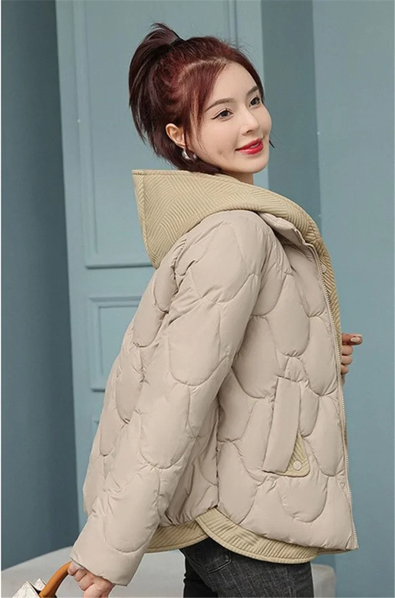 Winter Women Jacket Parkas Coat 2024 New Thick Warm Padded Coat Female Winter Outwear Loose Jacket Parkas Snow Wear Outwear