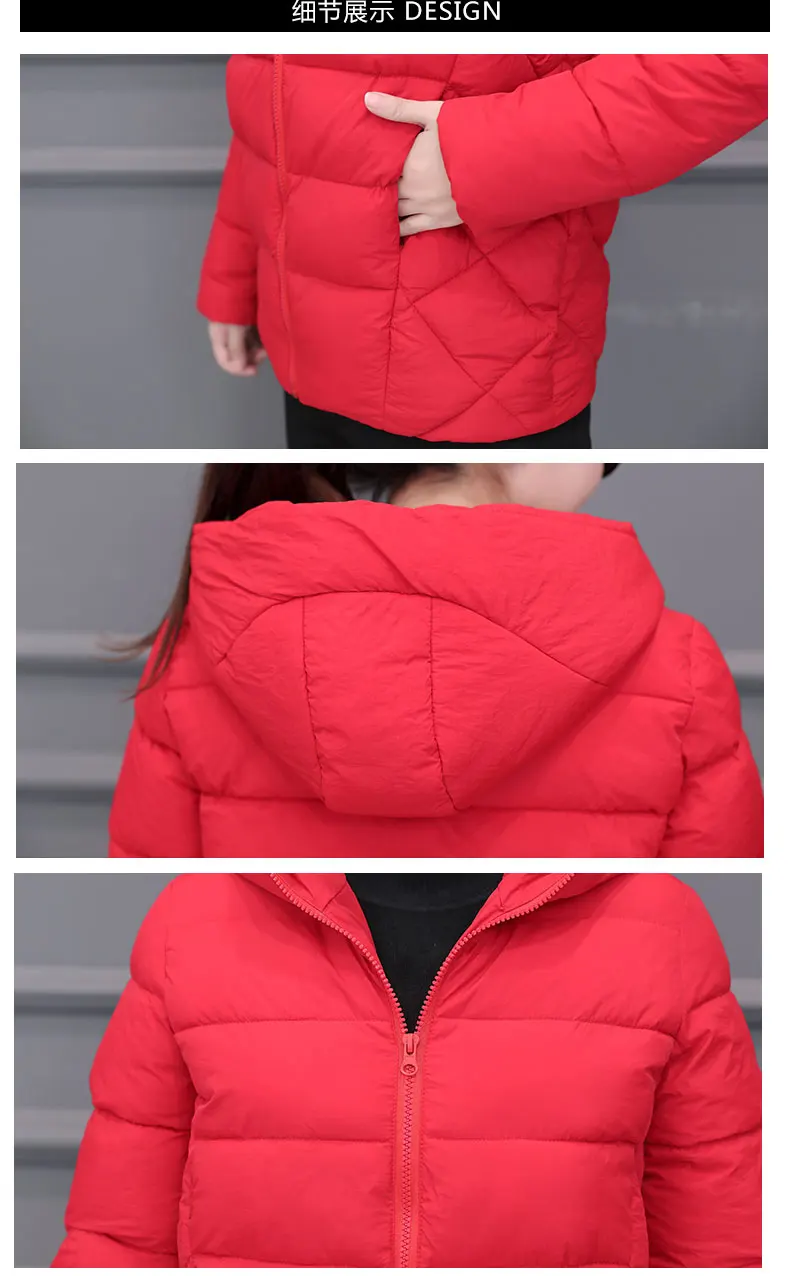2026 Winter New Women Light Down Cotton Hooded Jacket Warm Loose Short Outerwear Casual Female Bread Clothing Cotton Basic Coats