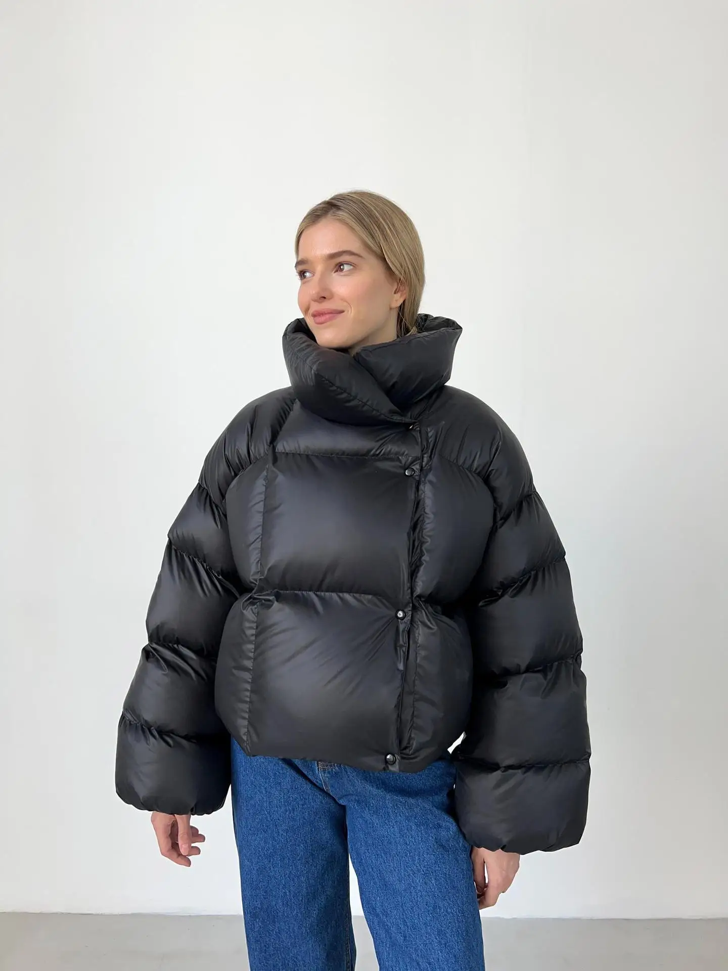 Women Autumn Winter Warm Coat Thick Parkas Long Sleeve Parkas Female Street Fashion Hoodies Woman's Cotton-padded Jacket 2025