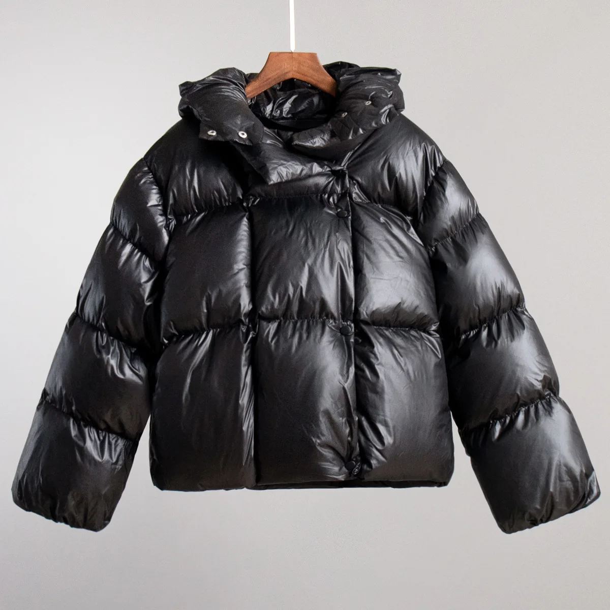 Women Autumn Winter Warm Coat Thick Parkas Long Sleeve Parkas Female Street Fashion Hoodies Woman's Cotton-padded Jacket 2025