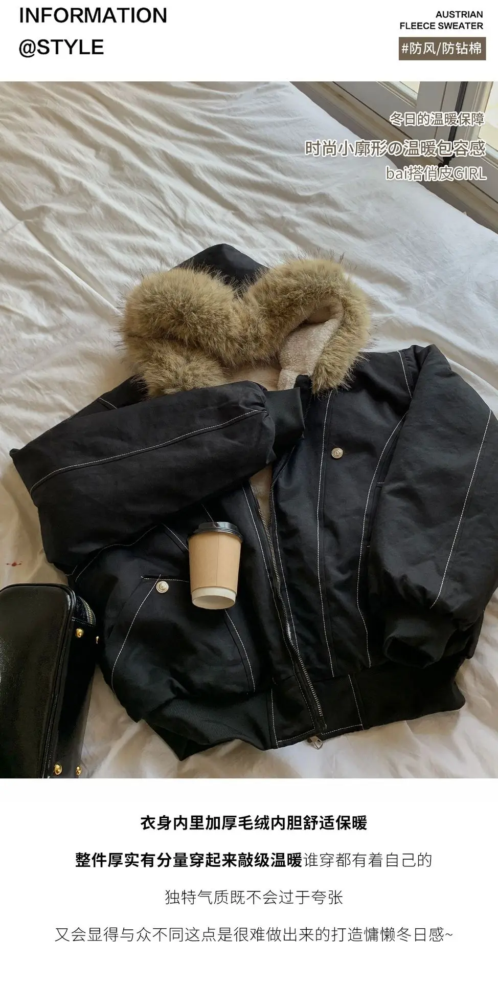 Fur Collar Hooded Parkas Y2k Harajuku Thicken Padded Jackets Casual Zipper Gothic Women&Men Winter Coats Streetwear кур