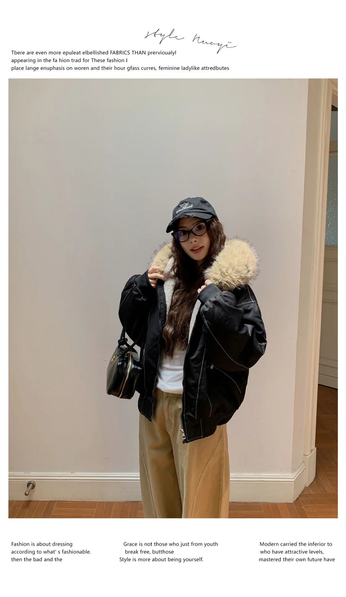 Fur Collar Hooded Parkas Y2k Harajuku Thicken Padded Jackets Casual Zipper Gothic Women&Men Winter Coats Streetwear кур