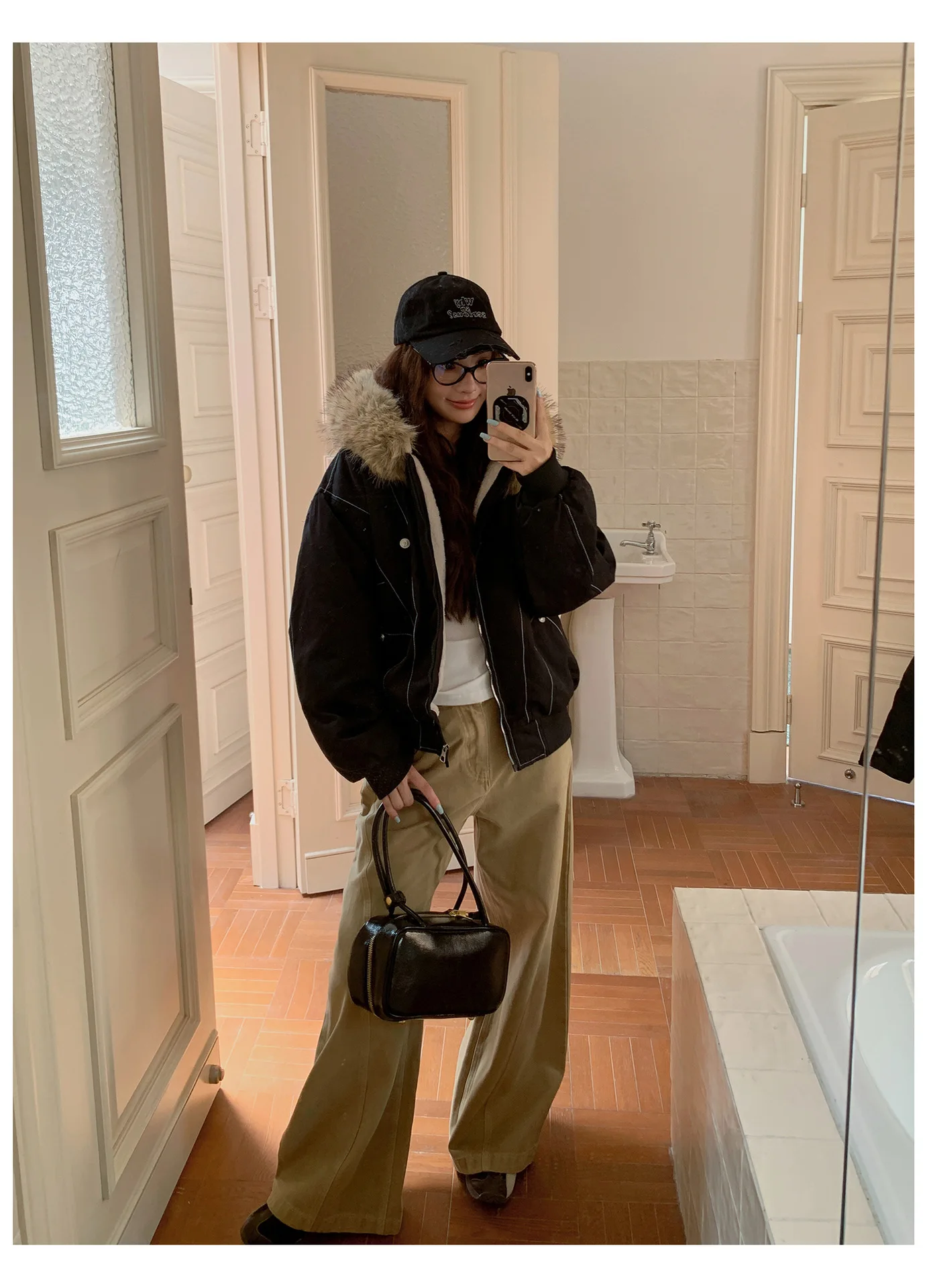 Fur Collar Hooded Parkas Y2k Harajuku Thicken Padded Jackets Casual Zipper Gothic Women&Men Winter Coats Streetwear кур