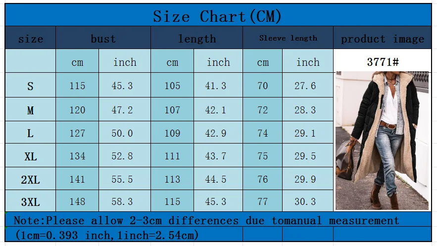 Europe and America Autumn and Winter New Fashion Leisure Long Cotton Jacket, Women Solid Color Fleecing Hooded Padded Jacket