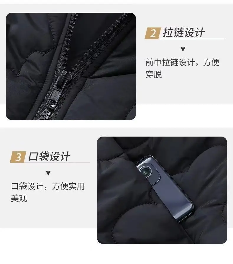 2026 Autumn Winter New Loose Cotton Jacket Women's Fashionable Casual Hooded Coat Female Thicken Warm Zipper Jackets Tops