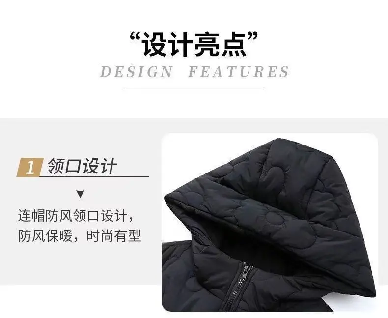 2026 Autumn Winter New Loose Cotton Jacket Women's Fashionable Casual Hooded Coat Female Thicken Warm Zipper Jackets Tops