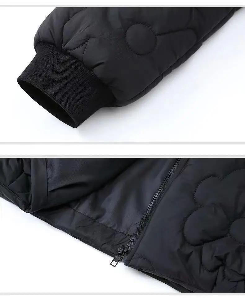 2026 Autumn Winter New Loose Cotton Jacket Women's Fashionable Casual Hooded Coat Female Thicken Warm Zipper Jackets Tops