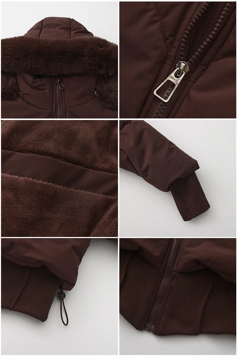 Parkas Women Short Coats Hooded Zipper Full Sleeve Thick Warm Y2k Streetwear Elegant Splice Work Coat Autumn Winter 2025