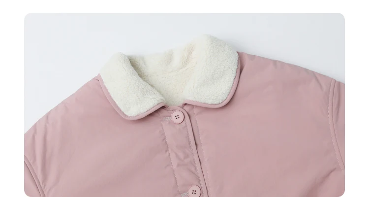 CHIC VEN New Korean Women Parkas Single Breasted Loose Casual Thick Female Jacket Reversible Coat Winter 2025