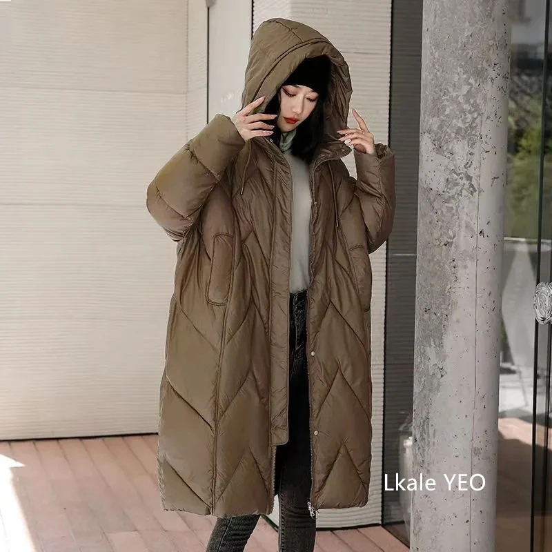 2025 Chinese-style Retro Ladies Cotton Padded Outerwear Temperament Korean Version Thick Women's Winter Parkas Jacket