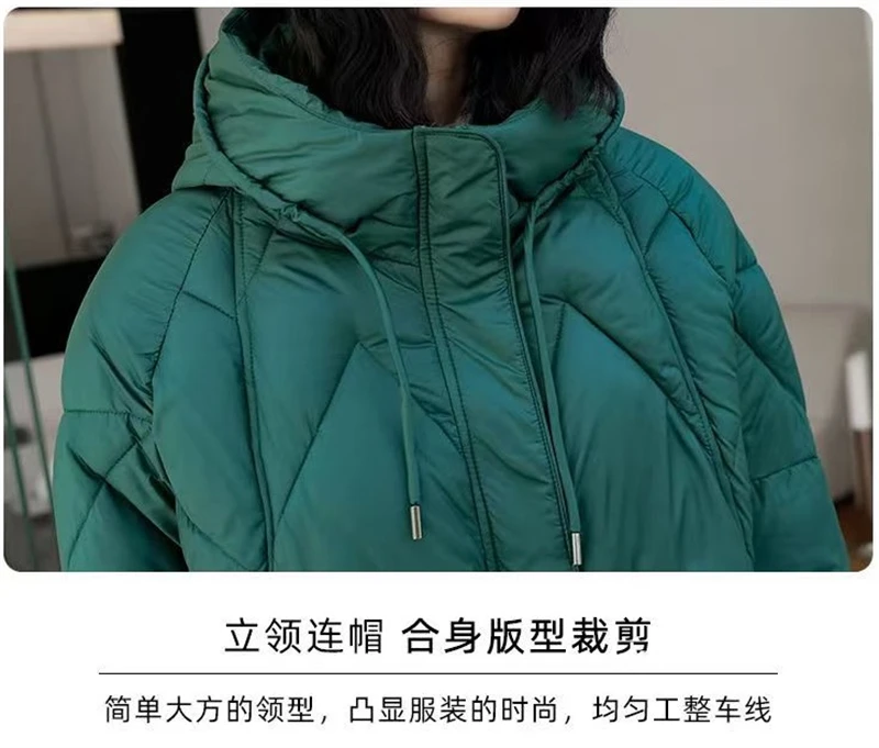 2025 Chinese-style Retro Ladies Cotton Padded Outerwear Temperament Korean Version Thick Women's Winter Parkas Jacket