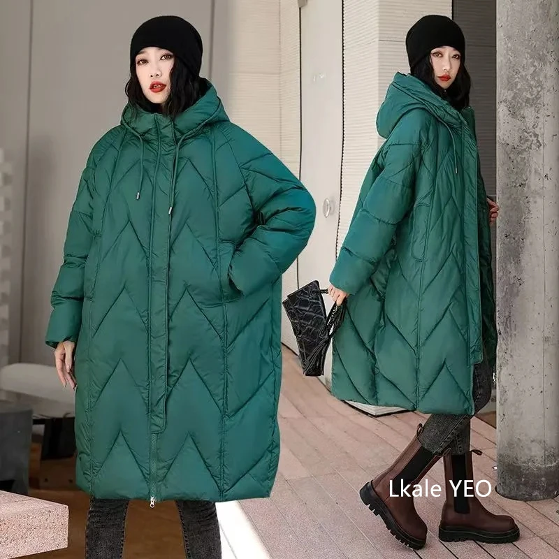 2025 Chinese-style Retro Ladies Cotton Padded Outerwear Temperament Korean Version Thick Women's Winter Parkas Jacket