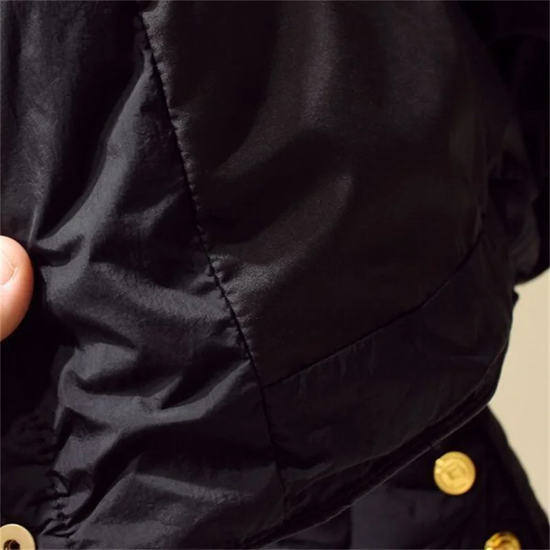 Xiaoxiangfeng Cotton Jacket Women's 2025 New Style Autumn And Winter Western Style Warm Down Cotton Jacket Cotton Coat Trendy