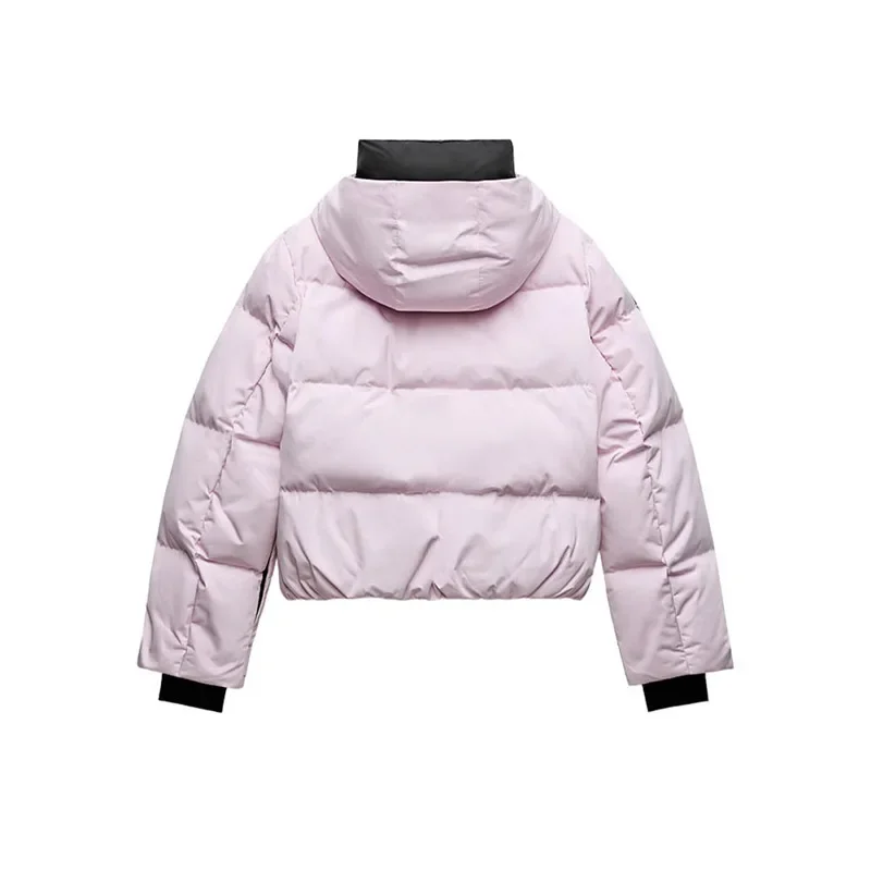 Winter Warm Hooded Ski Wear Suits For Women Windproof Waterproof Park Coat High Waist Warm Pants 2026 New Lady Snow Sportwears