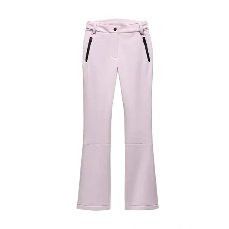 Winter Warm Hooded Ski Wear Suits For Women Windproof Waterproof Park Coat High Waist Warm Pants 2026 New Lady Snow Sportwears