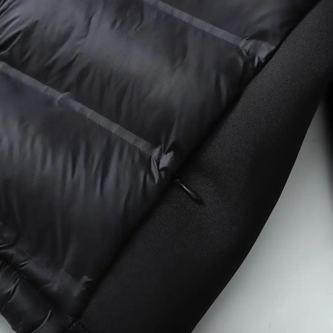2026 Autumn Winter Women's Vintage Hooded Splicing Short Padded Jackets Lady European Lightweight Zip Warm Sports Parkas Coats