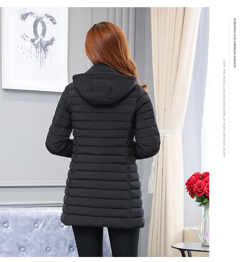 Women Cotton Padded Detachable Hooded Jacket 6XL Winter Warm Coat Loose Medium long Parkas Outwear Female Casual Jackets Tops
