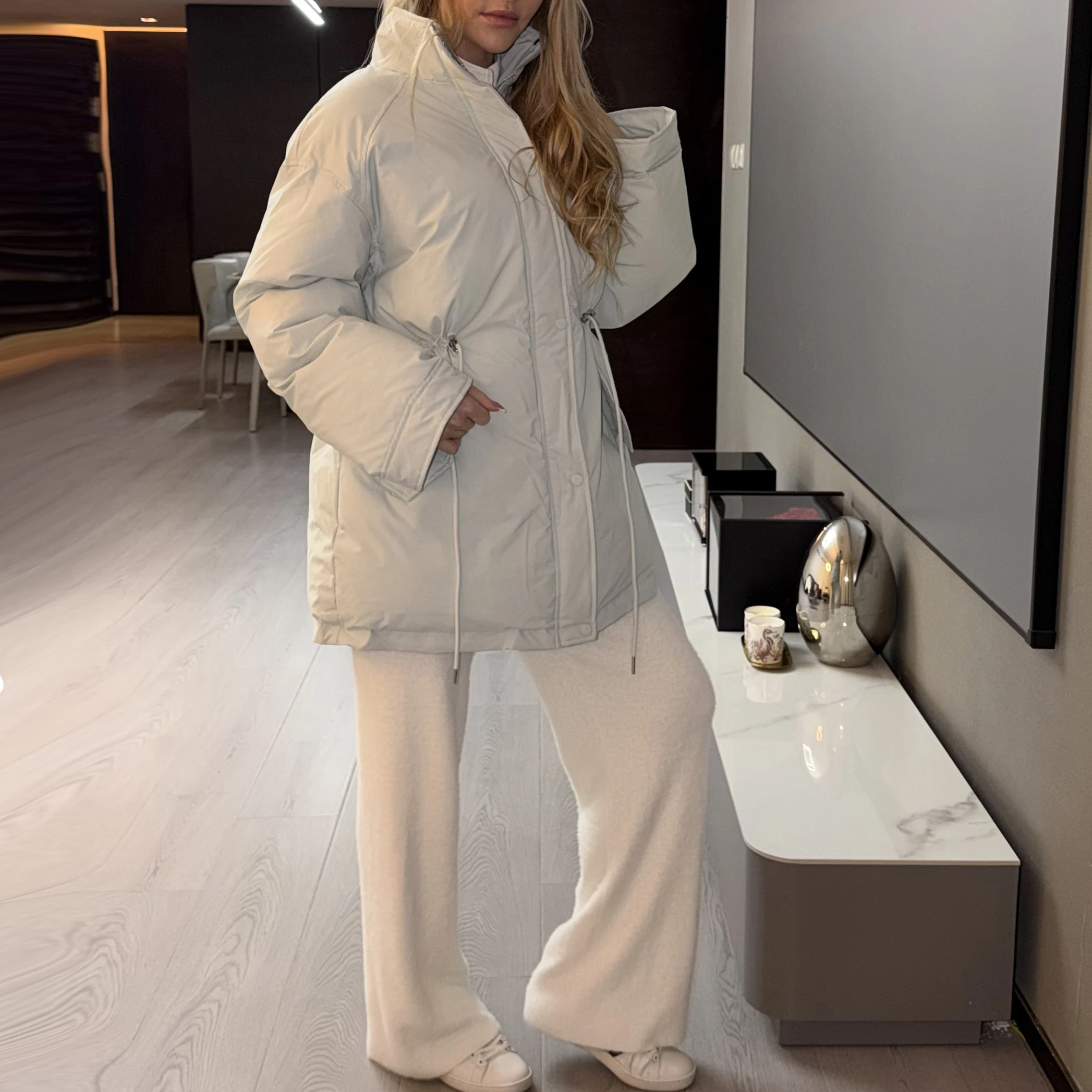 2025 Fashion Women Autumn Winter Jacket Warm parka Water proof