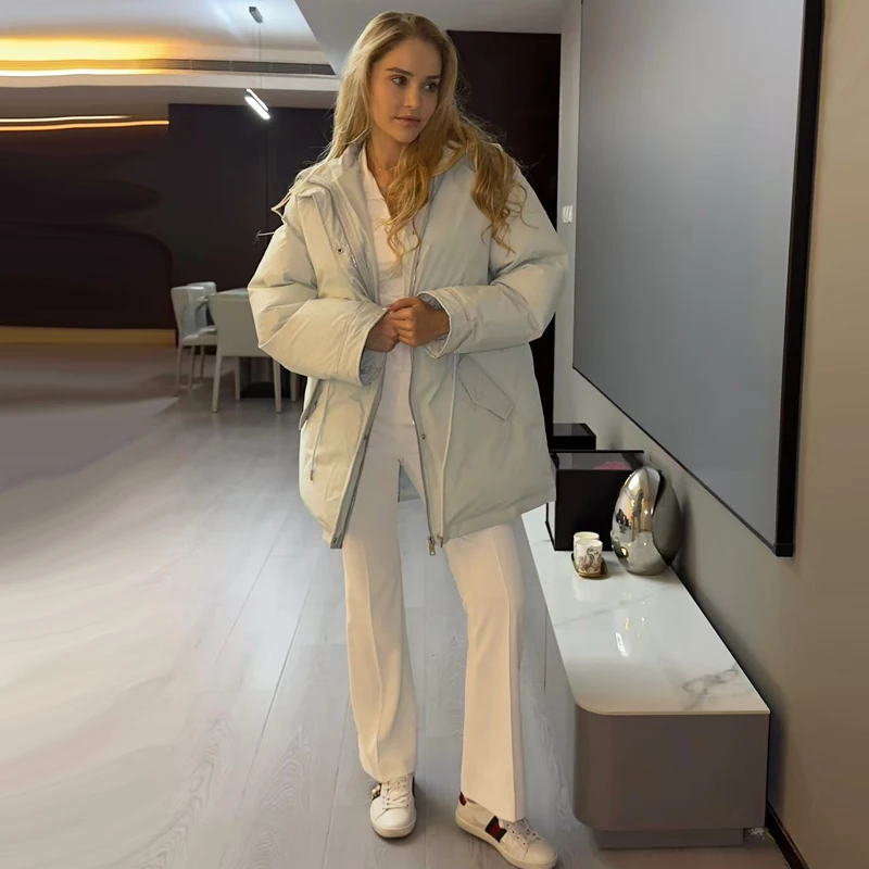 2025 Fashion Women Autumn Winter Jacket Warm parka Water proof