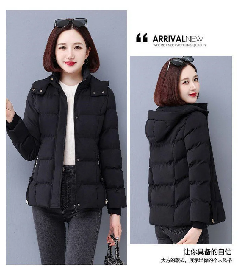 Plus Velvet Padded Cotton-Padded Jacket Women's Autumn And Winter 2023 New Overcoat Korean Fashion Casual Warm Women's Coat Top