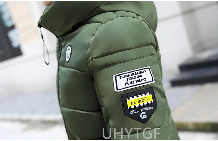 UHYTGF Winter Jackets For Women 2025 New Parkas Hooded Thick Warm Cotton Short Jacket Women's Basic Down Coat Outerwear 5XL 1058