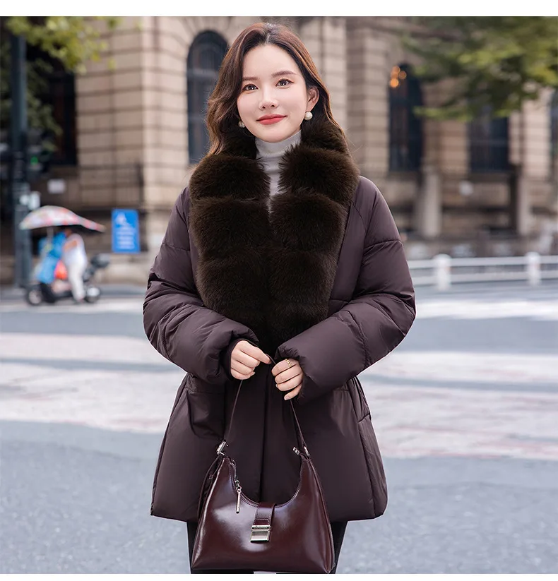Women Jacket Coats Long Parkas Female Down Cotton Overcoat 2026 Winter Thick Warm Jackets Windproof Casual Coat Female Outerwear